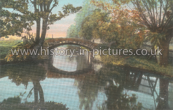 King Harold's Bridge, Waltham Abbey, Essex. c.1906
